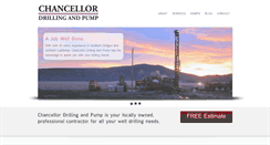 Desktop Screenshot of chancellordrilling.com